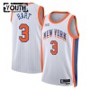 Canotte Bambino New York Knicks Josh Hart Nike 2024-25 City Edition Bianco Swingman